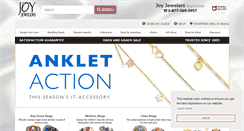 Desktop Screenshot of joyjewelers.com