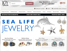 Tablet Screenshot of joyjewelers.com